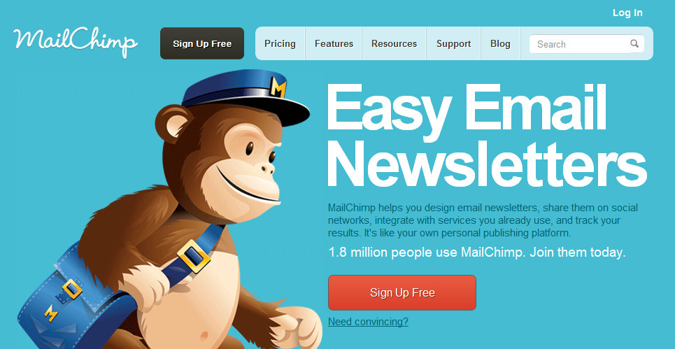 Guia para MailChimp